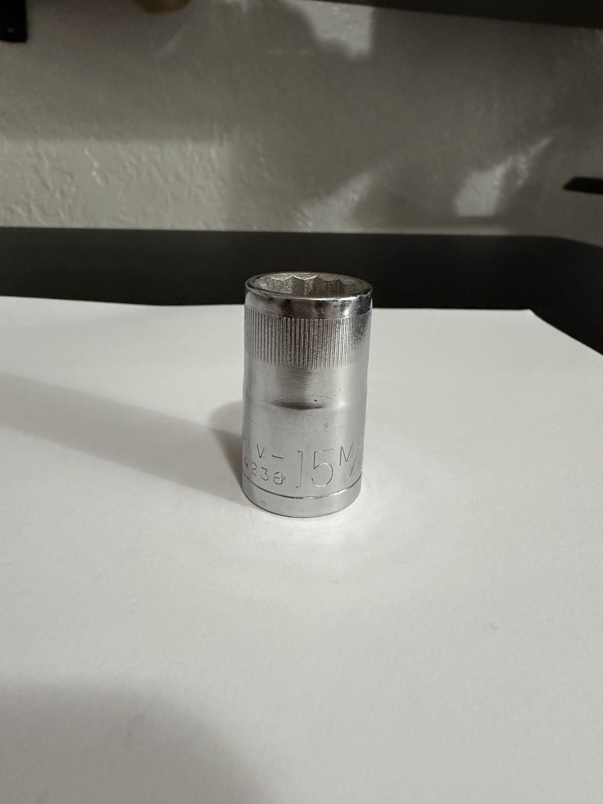 Craftsman 15MM 12 Point Socket 1/2″ Drive -VV- 44236 USA