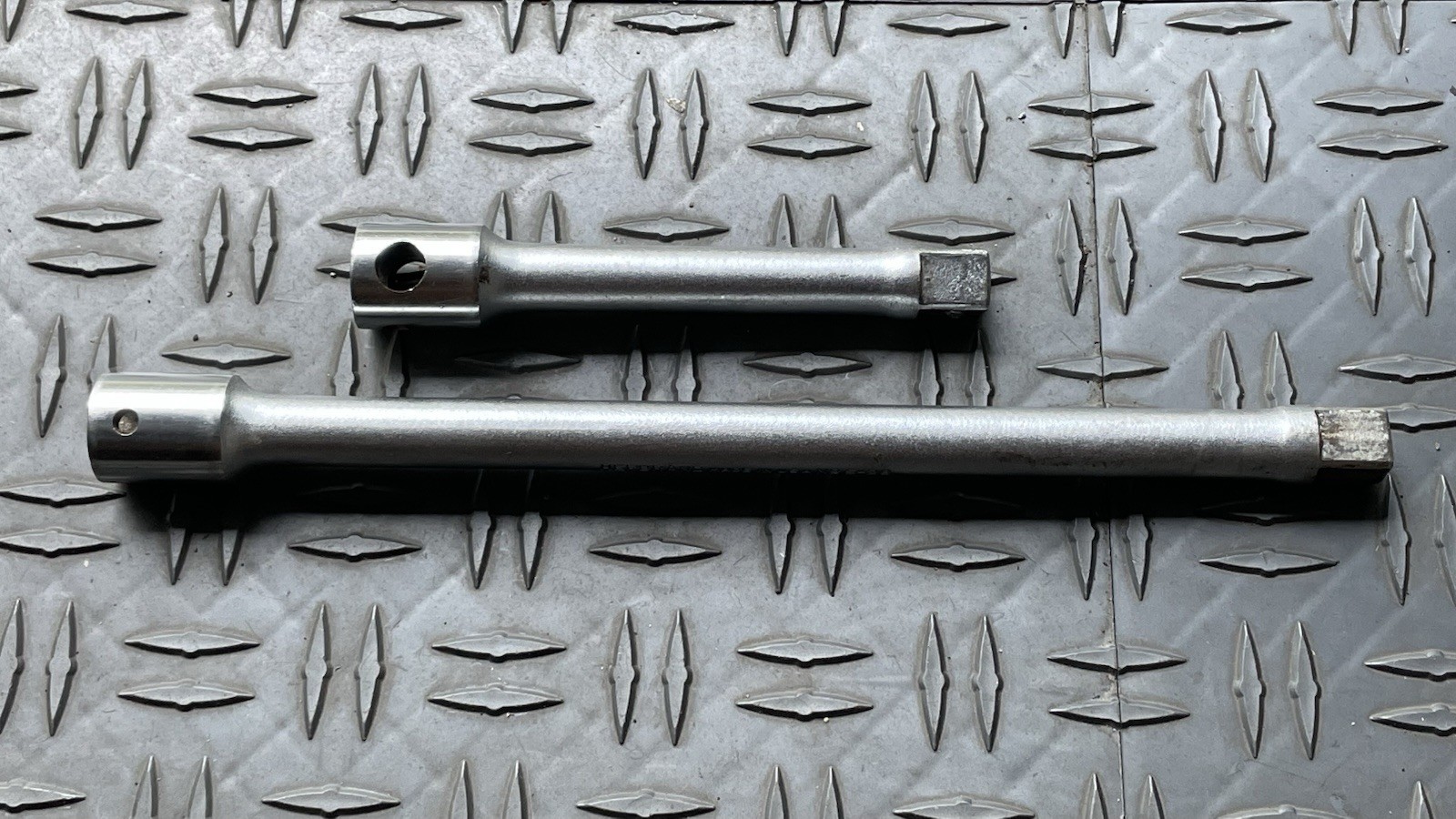 Set of Vintage 10″ & 5” Herbrand 1/2″ Drive Ratchet Extensions # S-27 & S-28