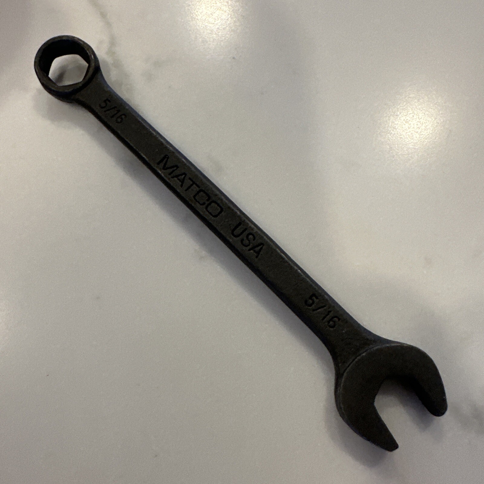 Matco Tools USA WCHB 106 5/16″ Combination Wrench 6 Pt. Industrial Finish New