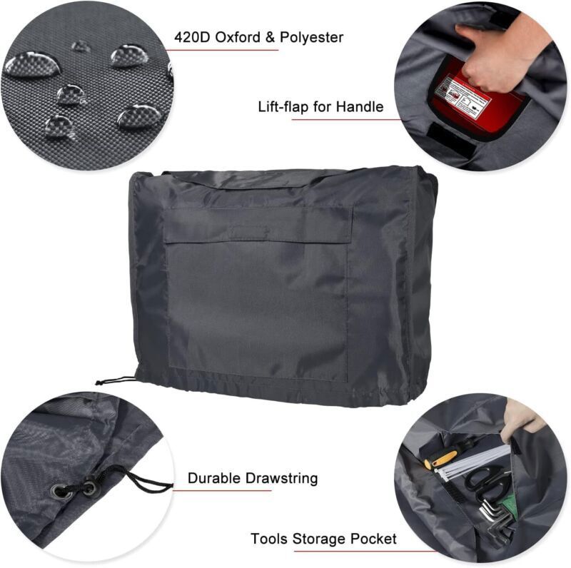 Sunluway Generator Cover for Honda EU2000i EU2200i – All Season Outdoor Protecti