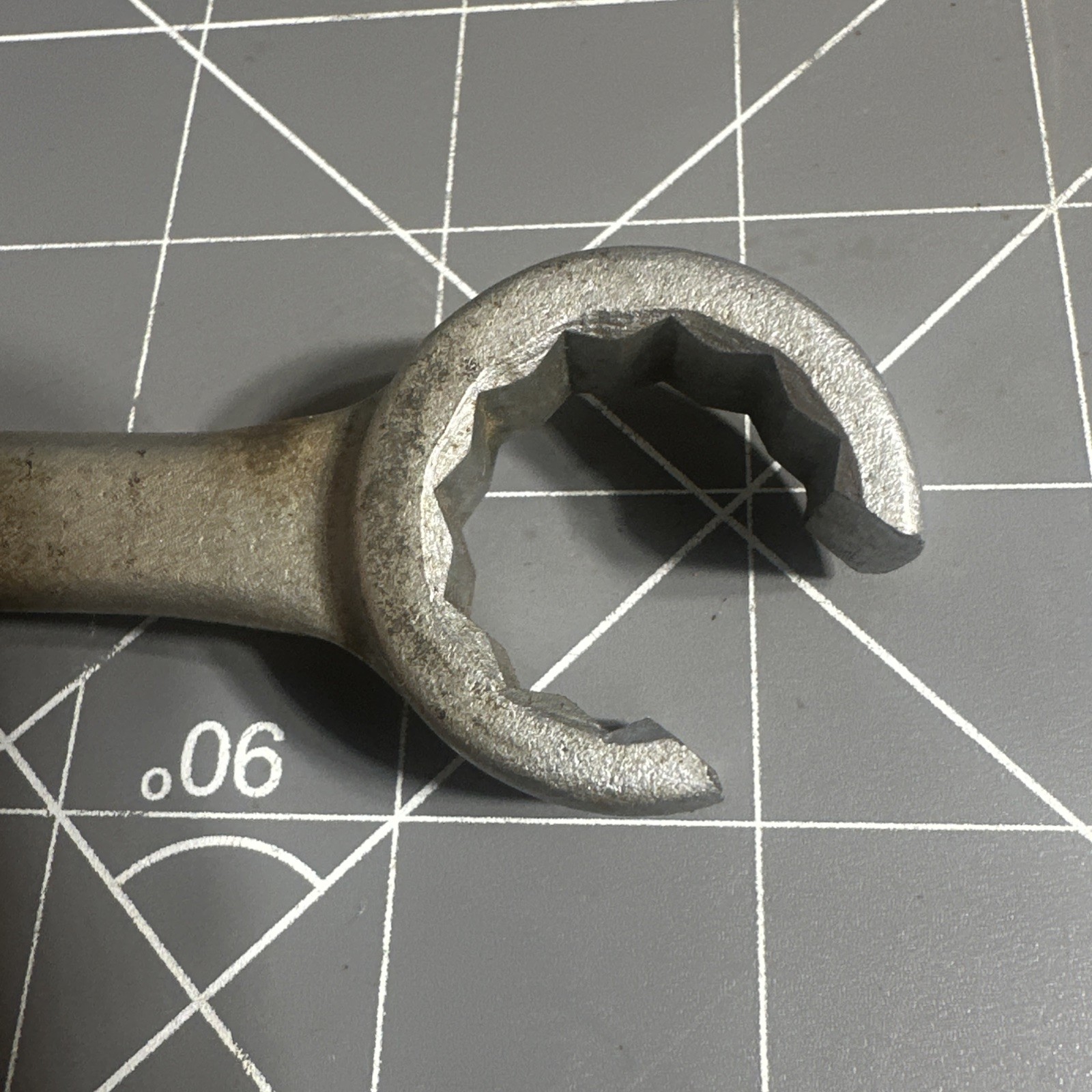 Vintage PROTO Los Angeles USA Pebble Line Flare Nut Wrench 3728 7/8”