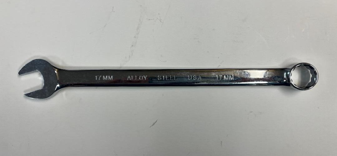 BlackHawk 17MM Full Polish 12 Point Combination Wrench BW-1117MP USA MADE