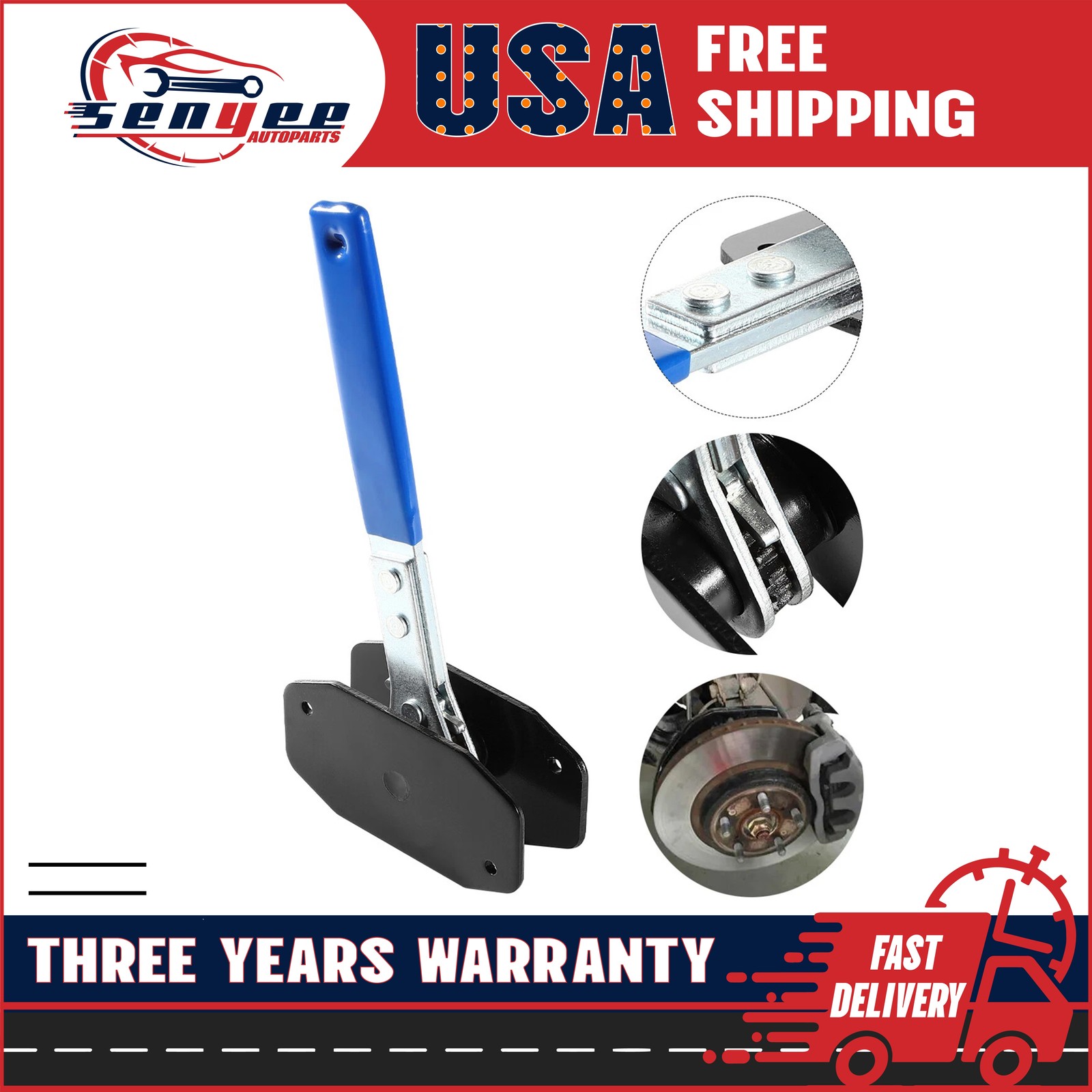Car Ratchet Brake Piston Wrench Spreader Caliper Pad Install Tool Press Ratchets