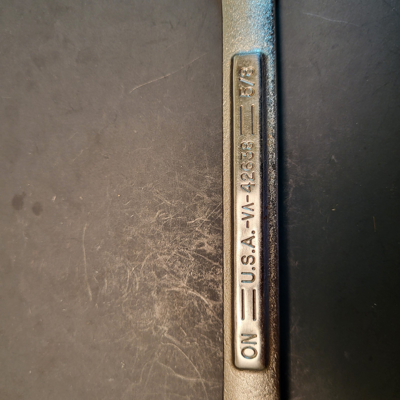 Craftsman ratcheting combination wrench 5/8” made in USA vintage 42638
