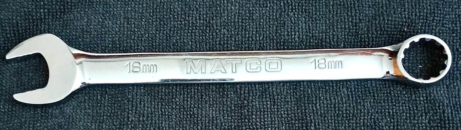 Matco 18MM MC18M2K Comb Wrench, Used Once. 9″ Long. LOOK, What a DEAL!