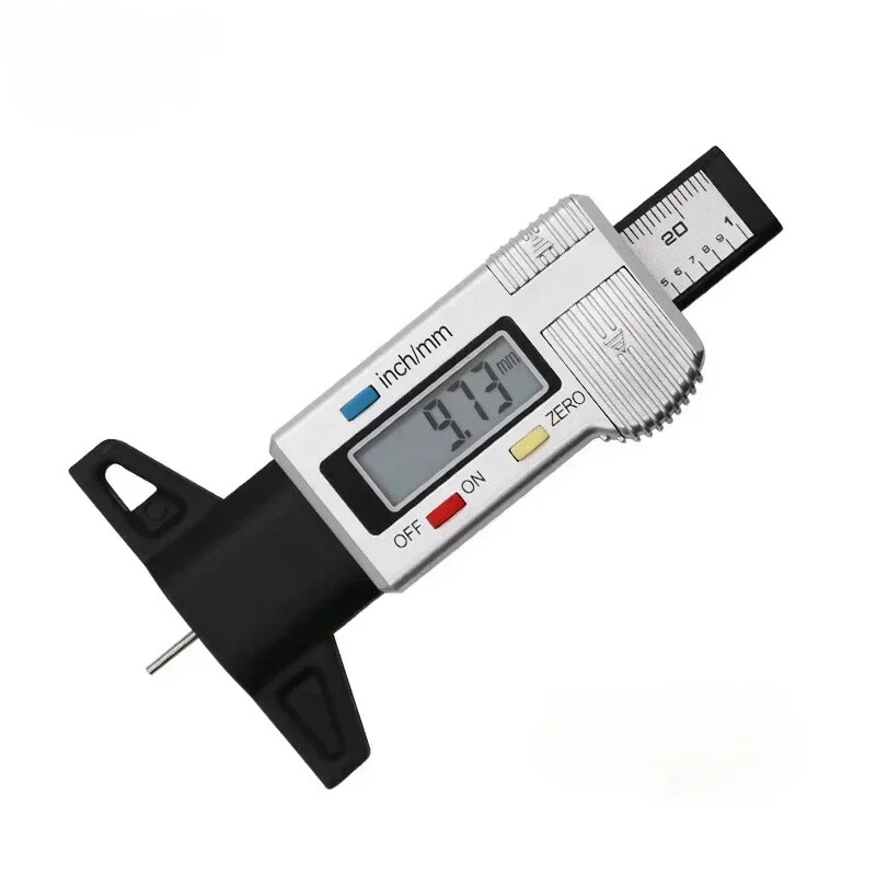 0-25mm Digital Measuring Caliper for Tread Depth of Automotive Tires