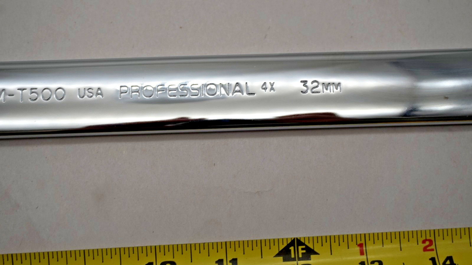 PROTO TOOLS USA 32mm Combination Wrench 1232M-T500 Professional 4X 12 Point