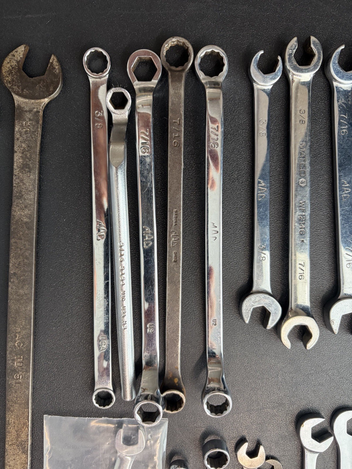 Mac, Matco Tools Wrench Lot Of 39