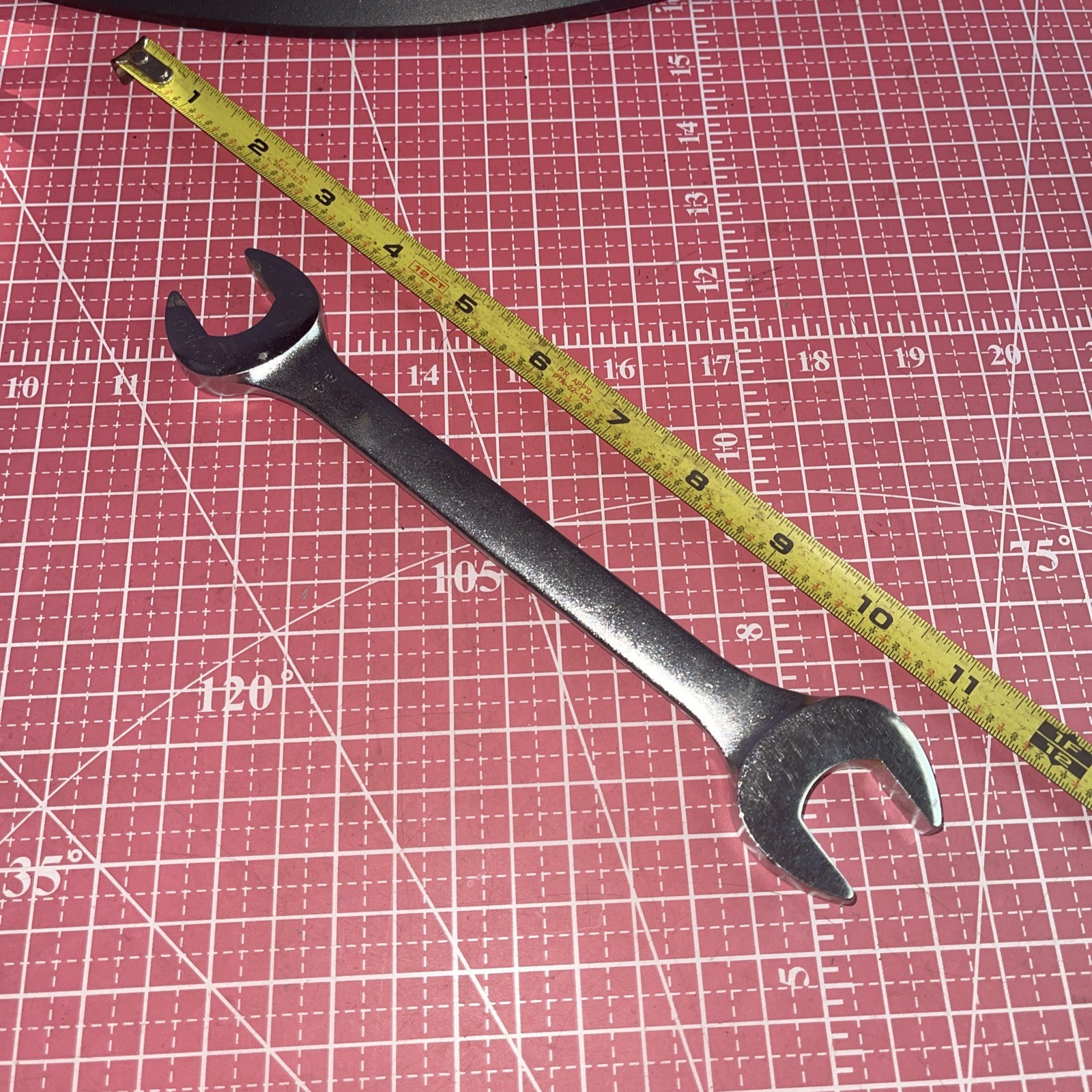 Proamerica USA 1119 19 X 22 MM Metric Open End Wrench 19MM 22MM Vintage