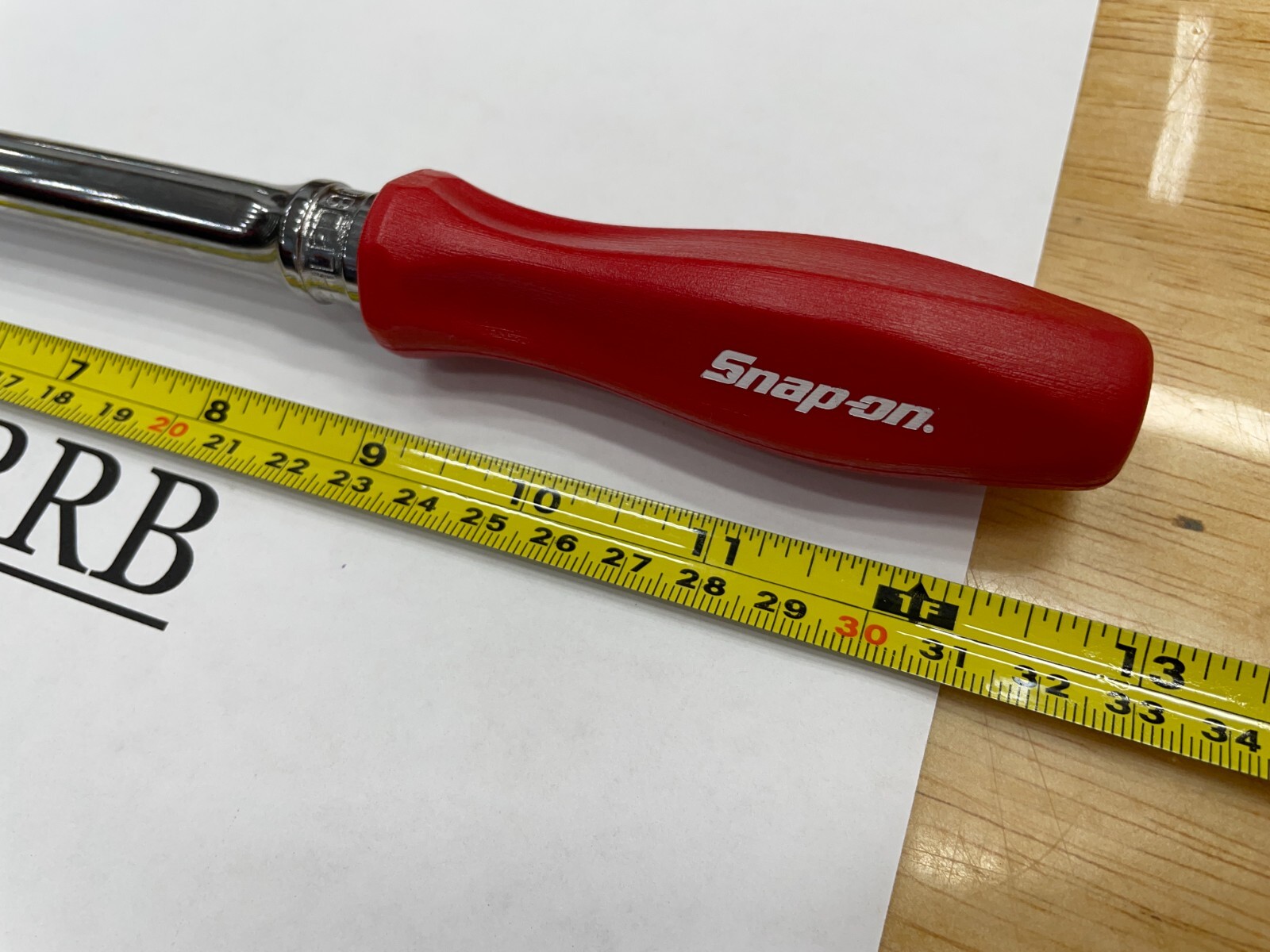 Snap-on Tools USA NEW CLASSIC RED 3/8″ Drive HARD Flex Head Ratchet FHLFD80AR