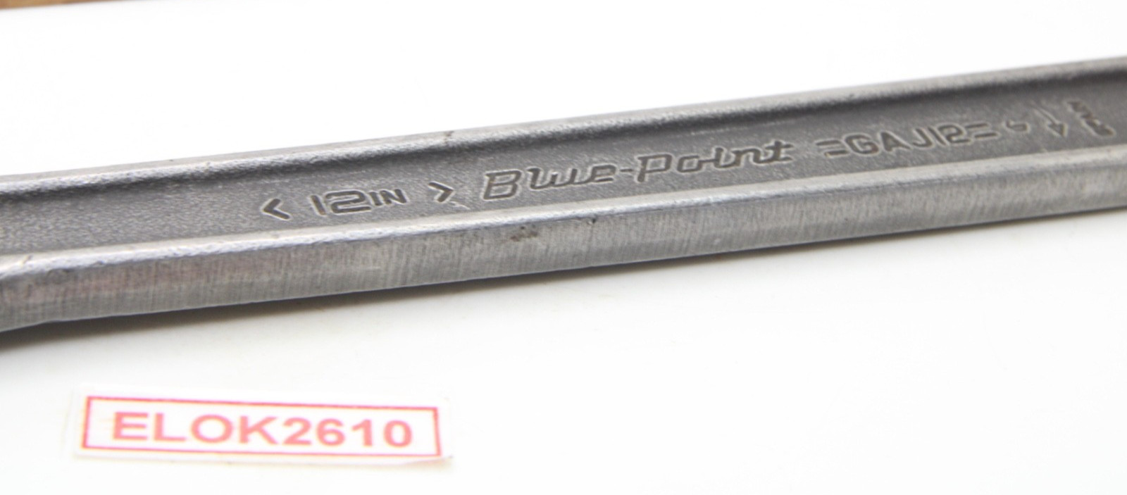 Blue-Point GAJ12 12″/300mm Adjustable Wrench 1-5/8″ Capacity