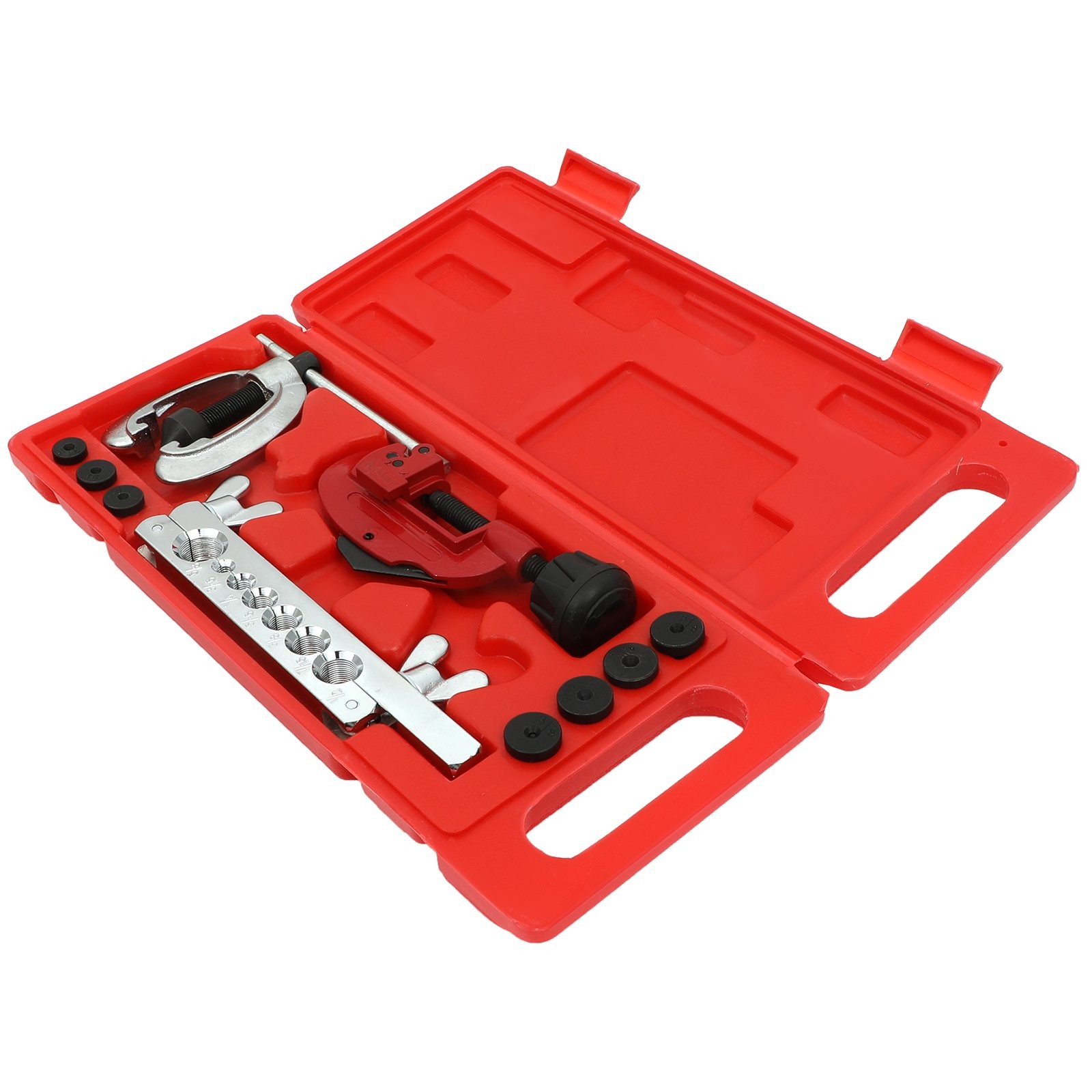 ✅Double Flaring Brake Line Tool Kit Tubing Car Truck Repair Tool W/ Tube Cutter