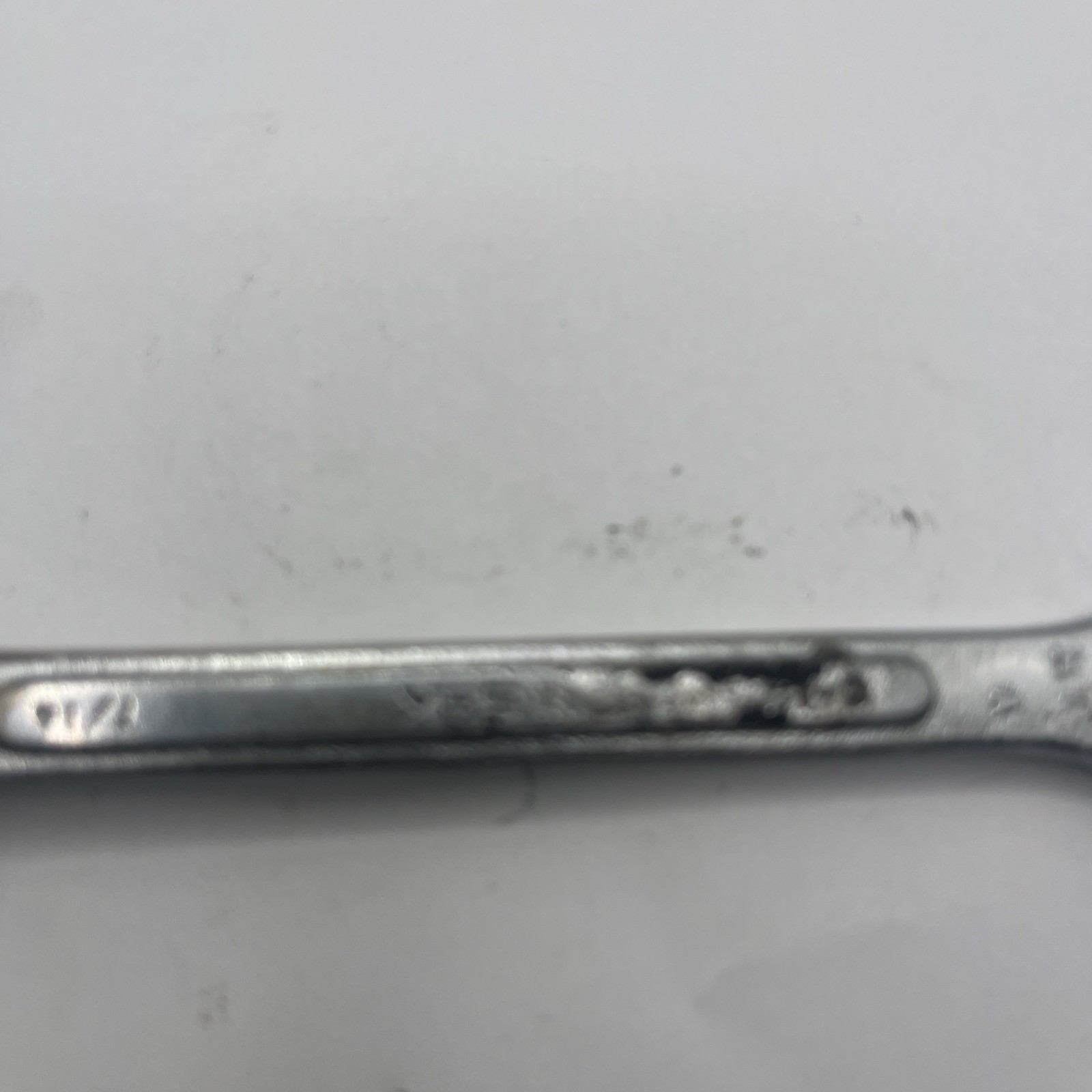 S-K Wayne Tools USA C-14 7/16in SAE 12 PT Combination Wrench Vintage SK