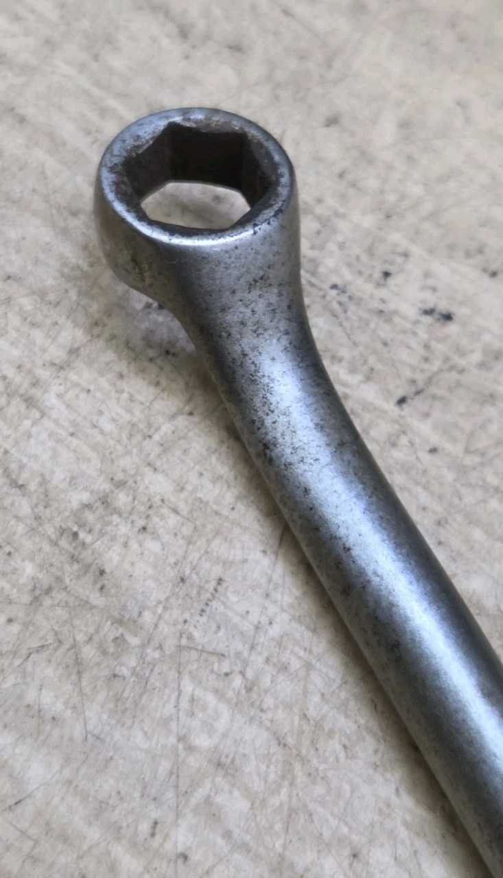 Snap On B1456A – 3/8″ X 7/16″ Offset 6 Pt Double Box End Brake Bleeder Wrench