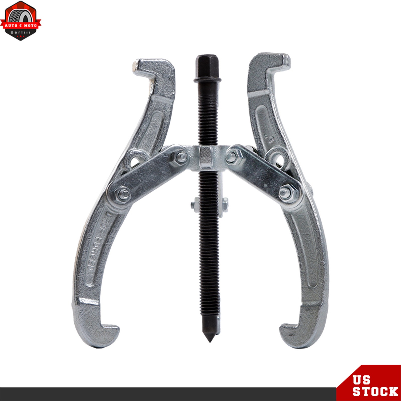 Gear Puller Set 3″ 4″ 6″ 8″ 3-Jaw Bearing Puller Wheel Gear Pulley 4 Pcs