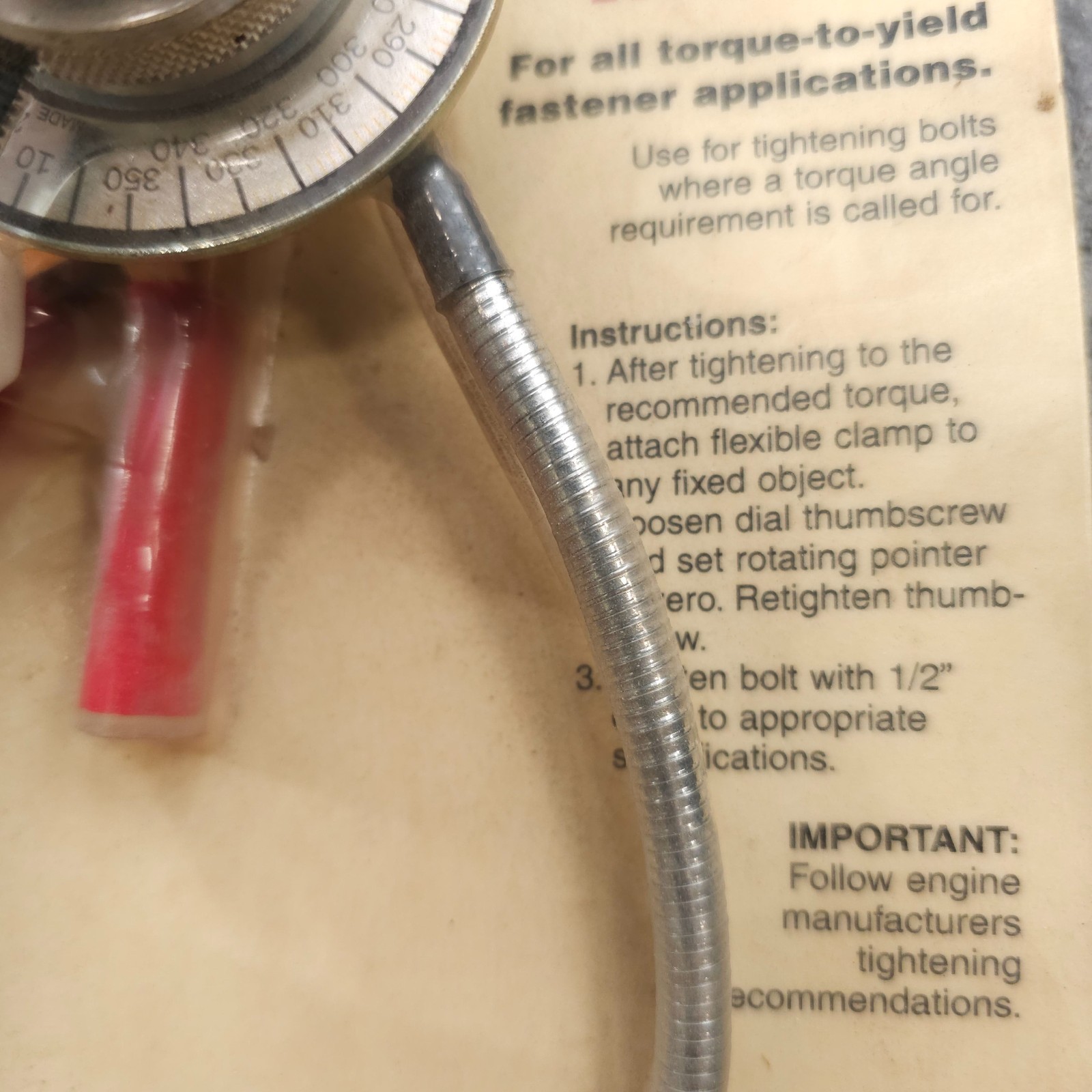 Mac Tools TM281 Torque Angle Meter
