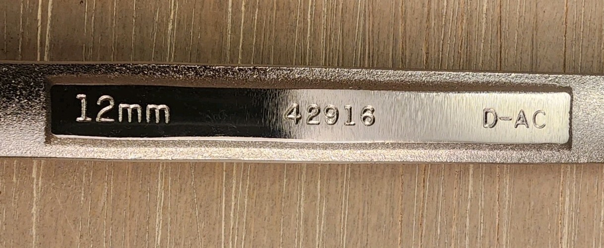 Craftsman 12mm Combination Wrench 12 Point D-AC 42916