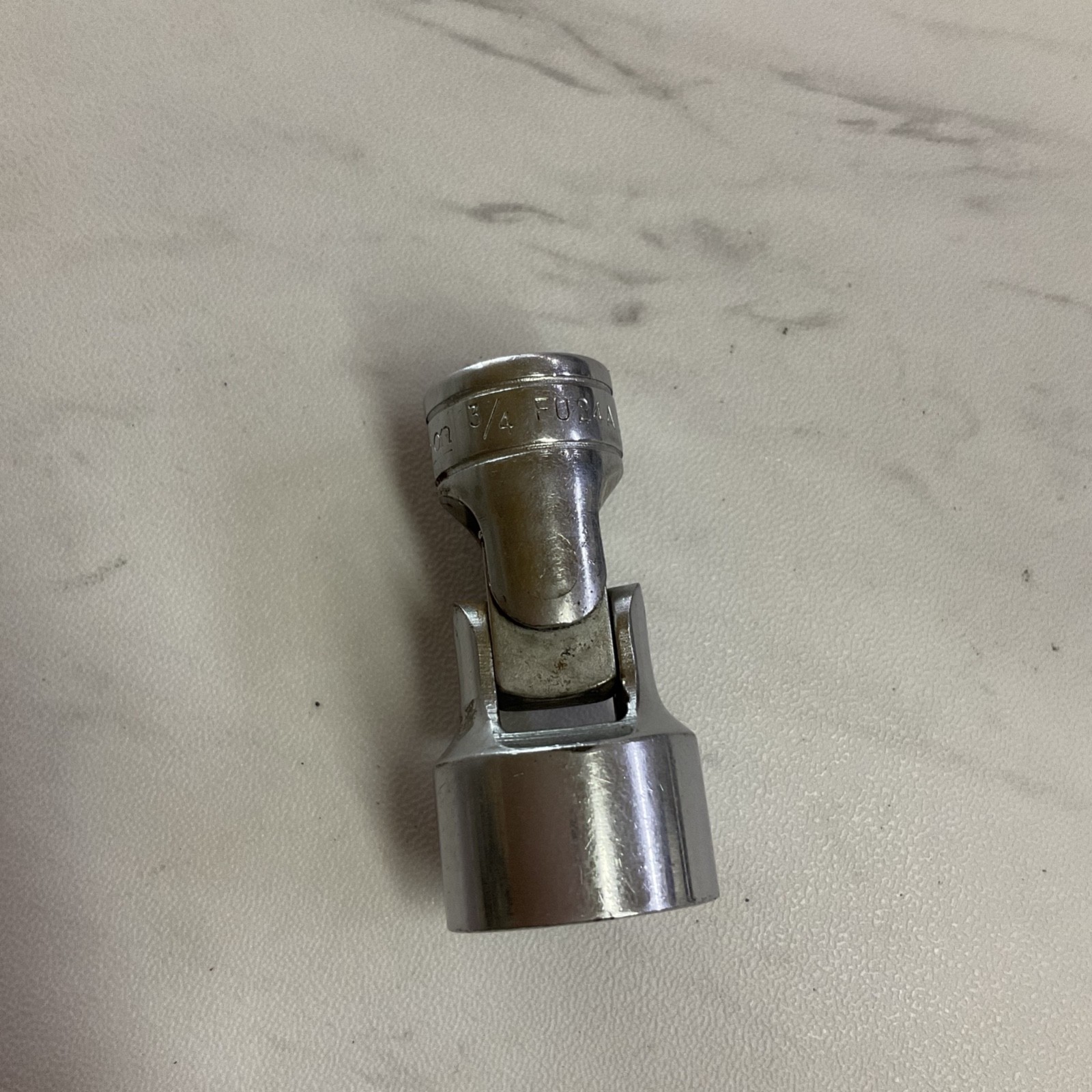 Snap-on 3/8″ Drive 3/4″ SAE 12-Point Chrome Swivel Socket FU24A USA !SHIPS FREE!