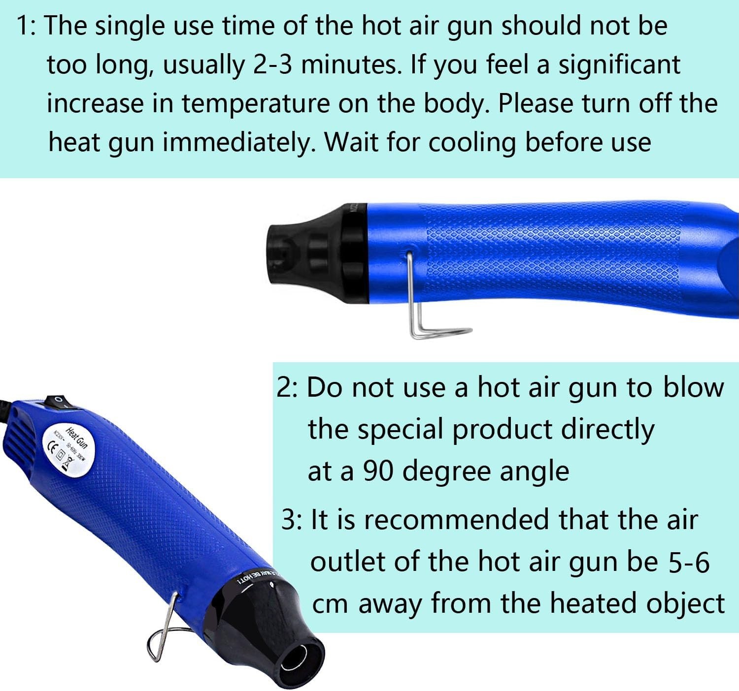 Versatile Car Emblem Removal Tool Set – Hot Air Gun, Squeegee & 5m Cord for Ease