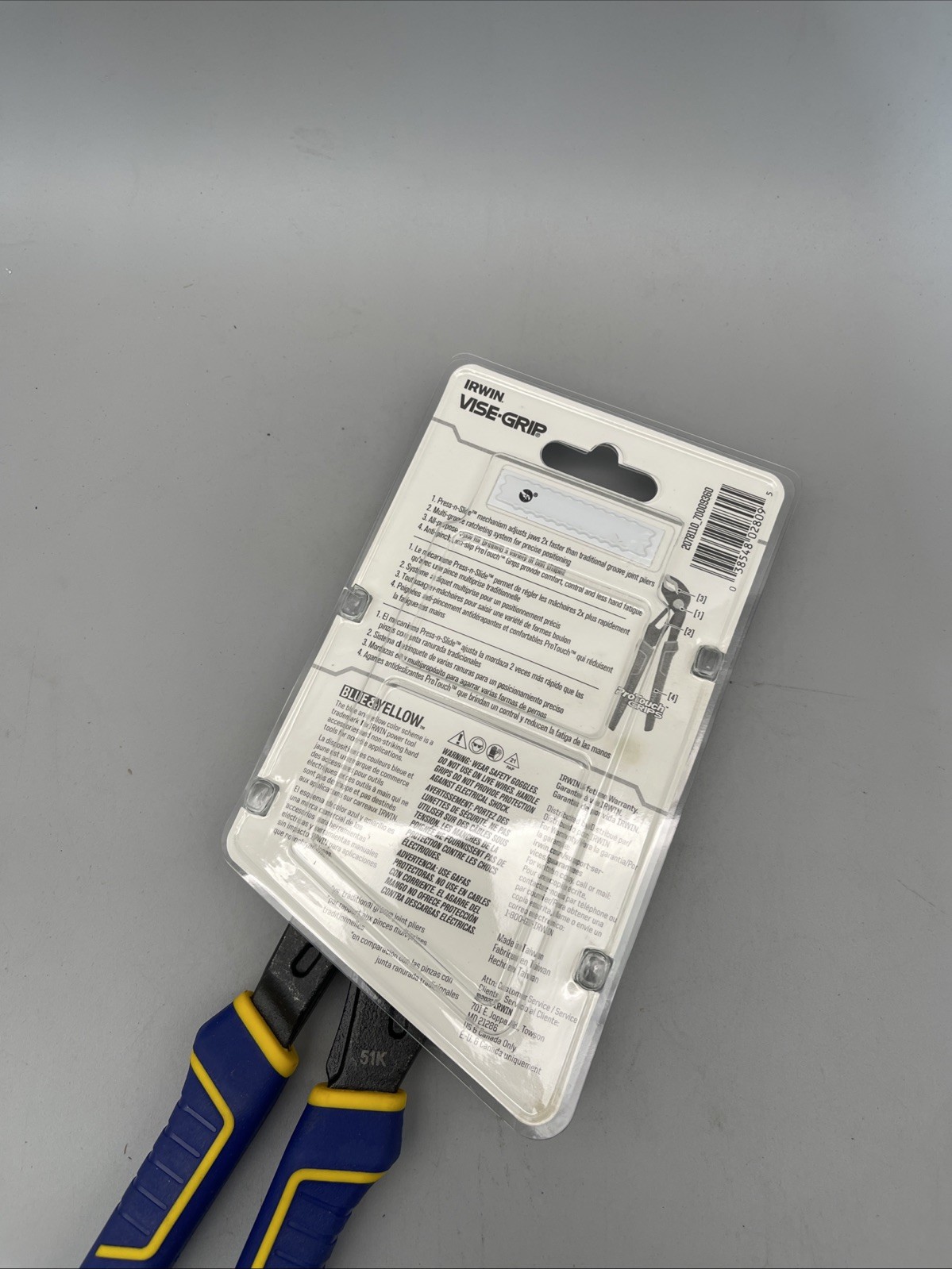 Irwin Industrial 2078110 GrooveLock 10″ V Jaw Pliers Brand New