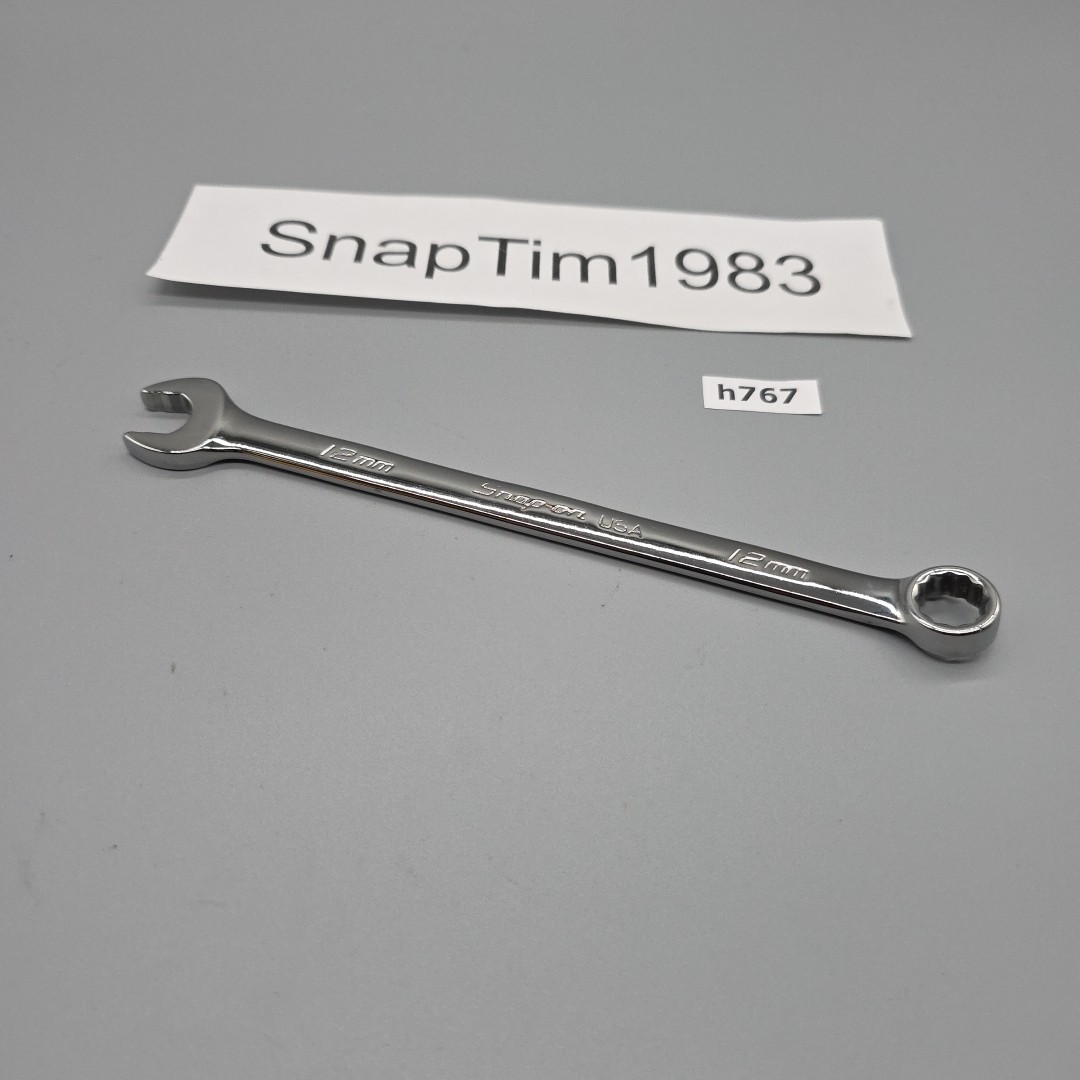 Snap-on Tools 12mm Flank Drive Plus Combination Wrench SOEXM12 USA