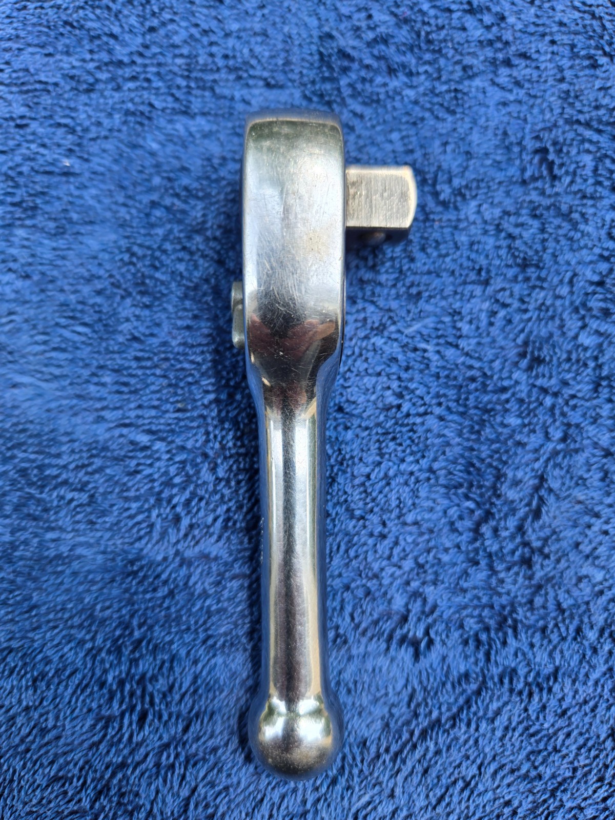 Snap-On FK720, 3/8″ Drive Stubby Handle Ratchet 4″ long USA vintage