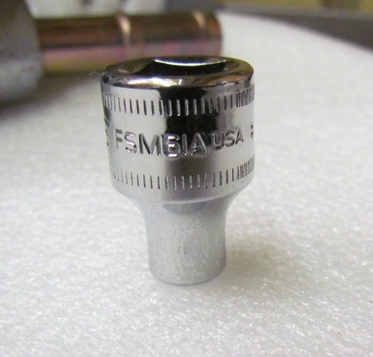 New OLD Stock Snap-On 6MM 3/8″ 6 Point SOCKET FSM61A No longer Available