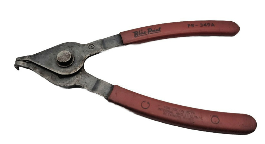 Blue Point Tool PR349A 7.5″ 90° Retaining Snap Ring Pliers Internal External USA