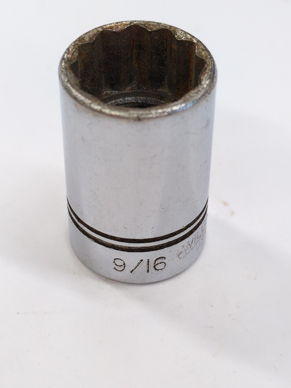 Williams 9/16″ Socket B-1218 3/8″-Drive 12-Point SAE MADE IN USA