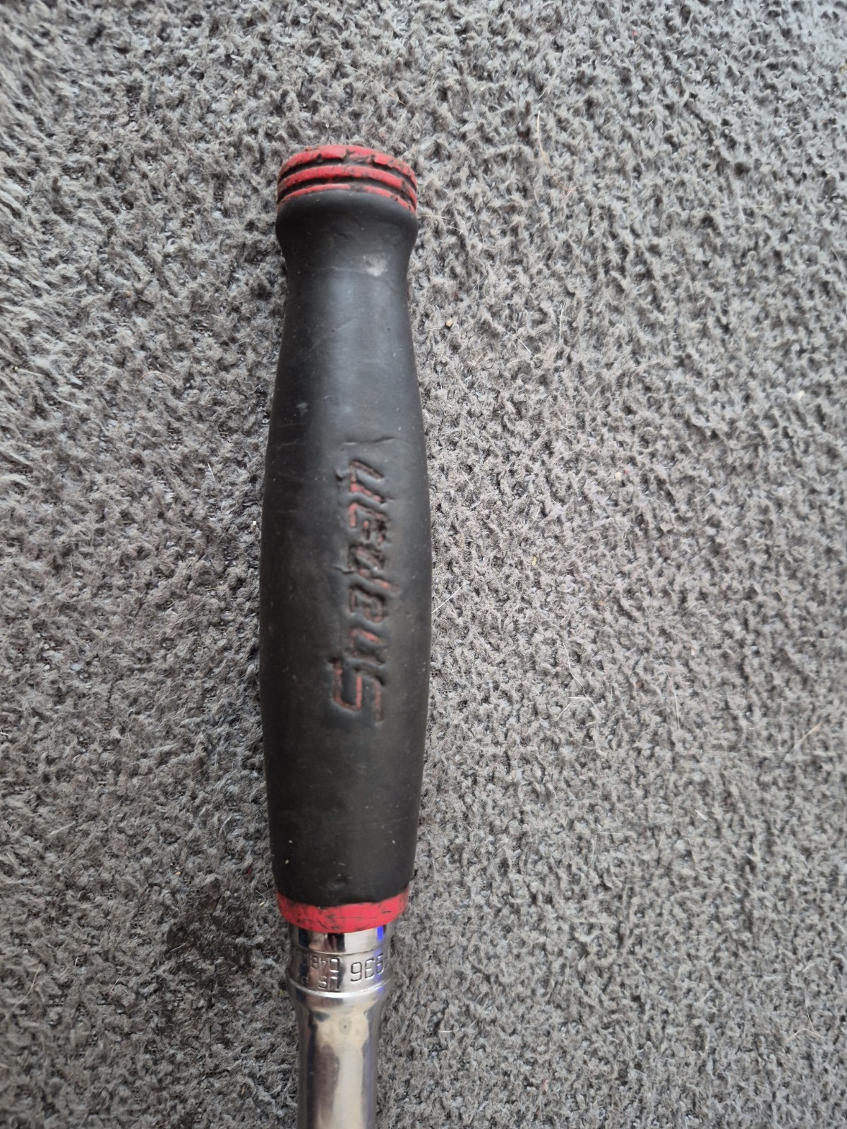 SNAP-ON 3/8″ DRIVE SOFT GRIP FRONT BENT FLEX HEAD RATCHET FHOF936 USA
