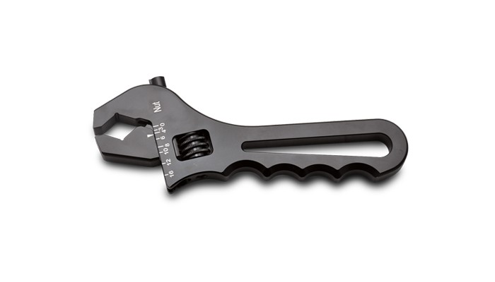 vibrant 20993 Adjustable AN Wrench Black