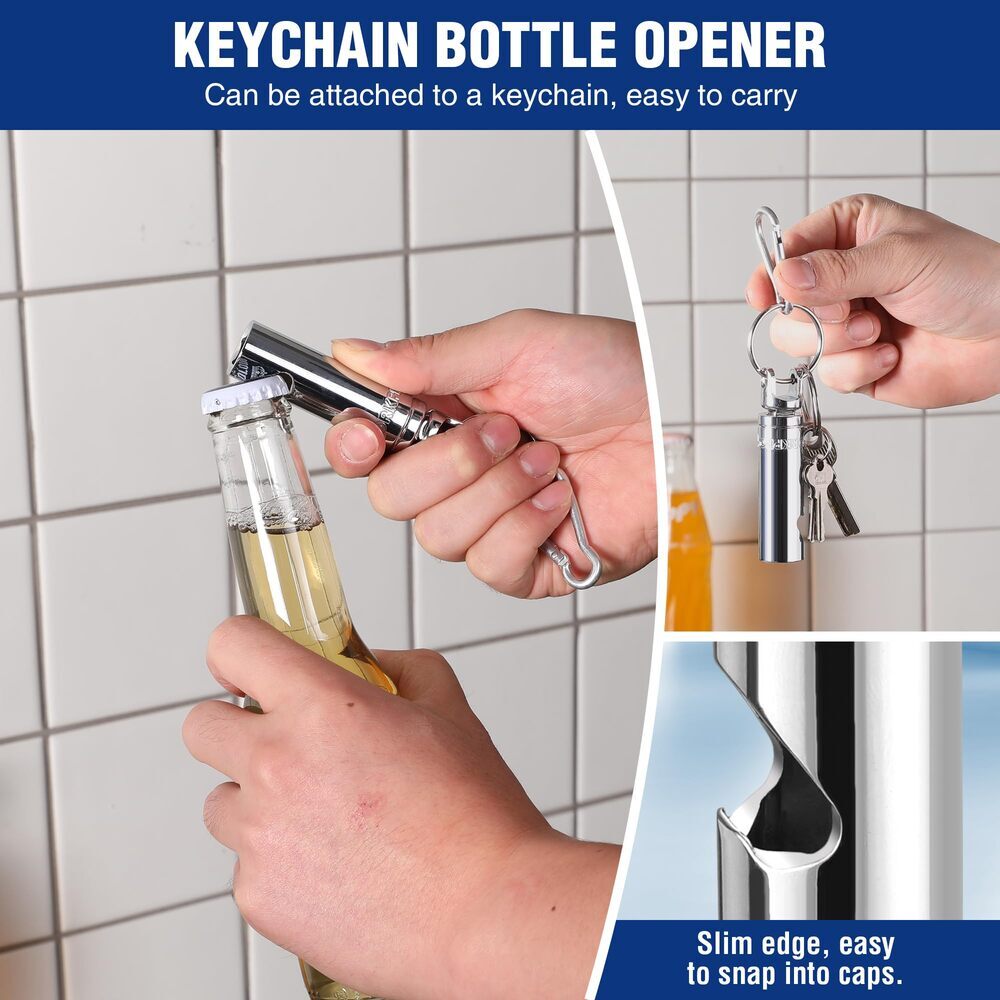 WORKPRO Socket Bottle Opener 3/8″ X14 mm Socket Deep Square Drive Socket 6-Point