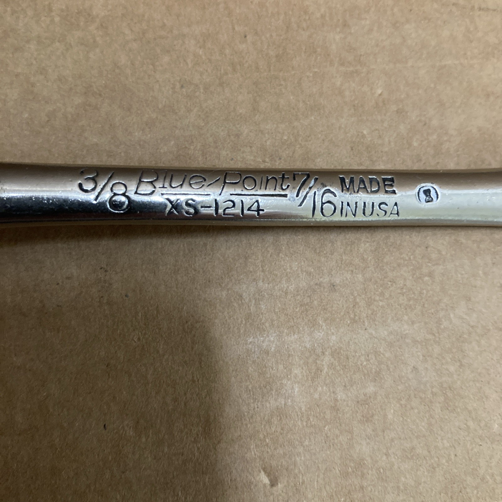 Blue Point XS1214 Offset Box End Wrench 3/8″x7/16″ USA