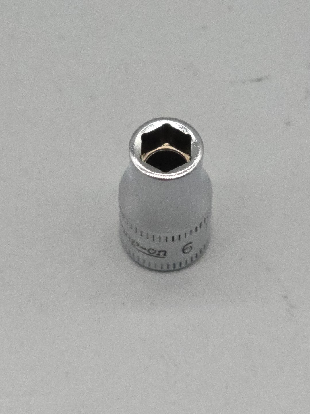 Snap-on Tools 1/4″ Drive 6-Pt Metric 6mm Shallow Socket TMM6 USA