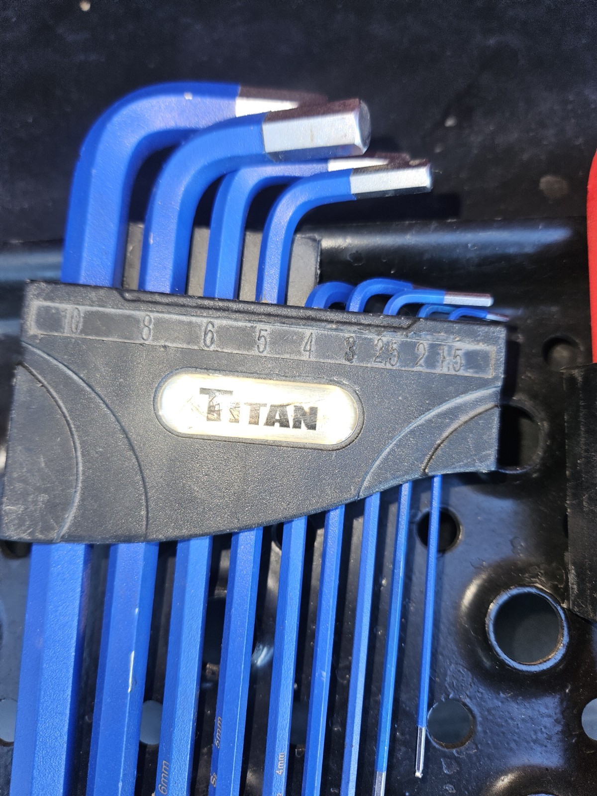 Titan SAE & MM Allen Full Wrench Set