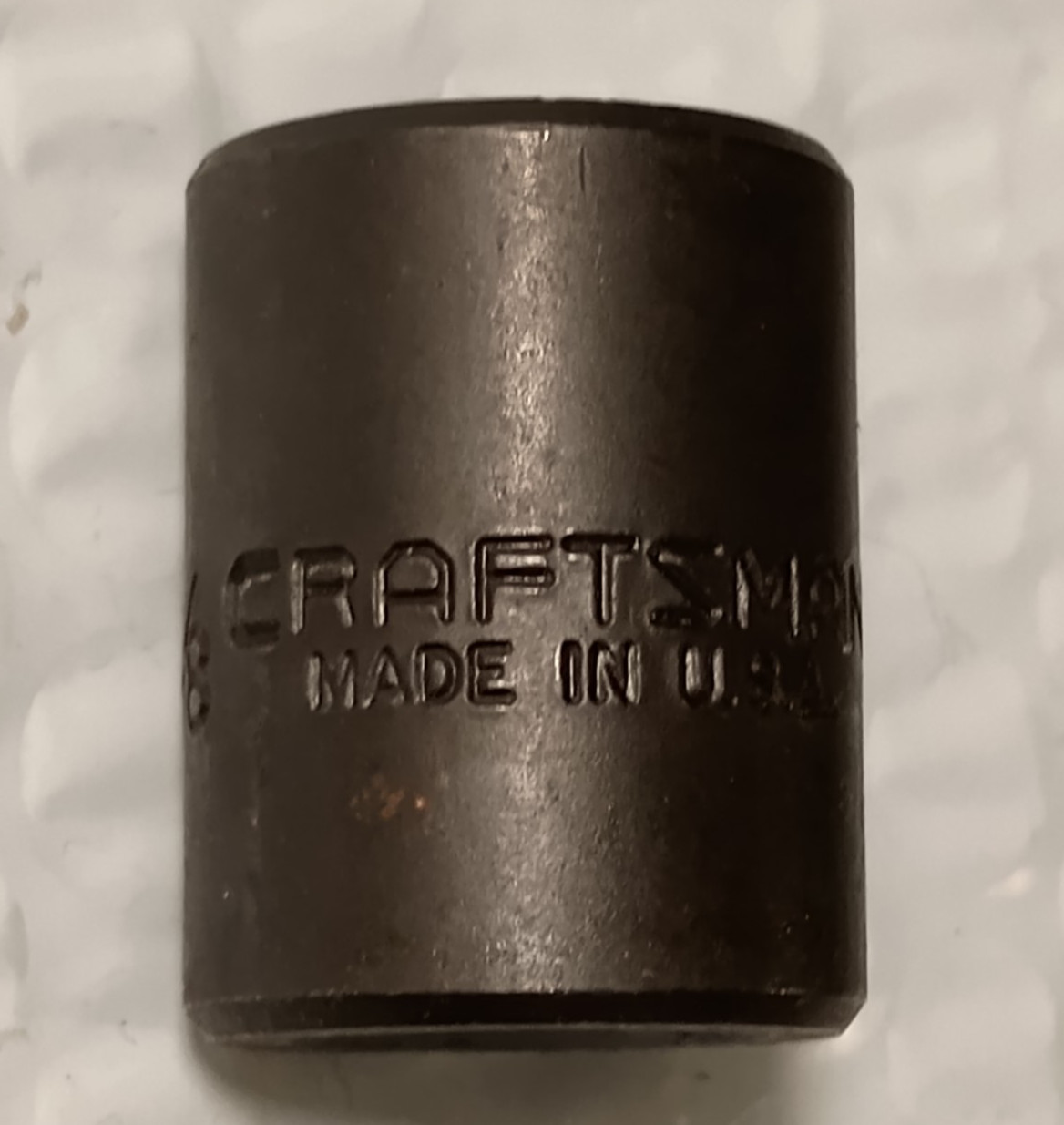 CRAFTSMAN TOOLS USA EE18706, 3/8″ DR. 5/8″ IMPACT SOCKET, SHALLOW, 6 POINT *NOS*