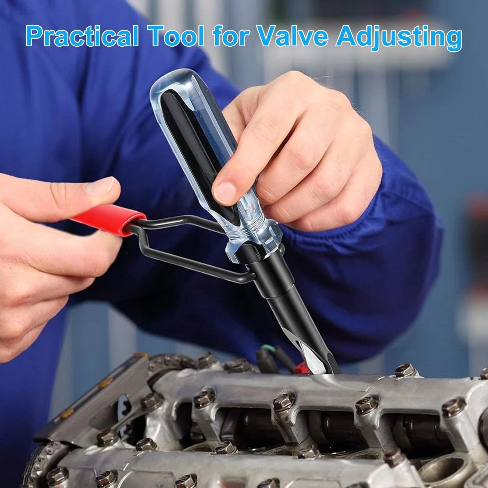 10mm Valve Adjustment Tool for Jam Nut Slotted Stud for Honda & Toyota Engines
