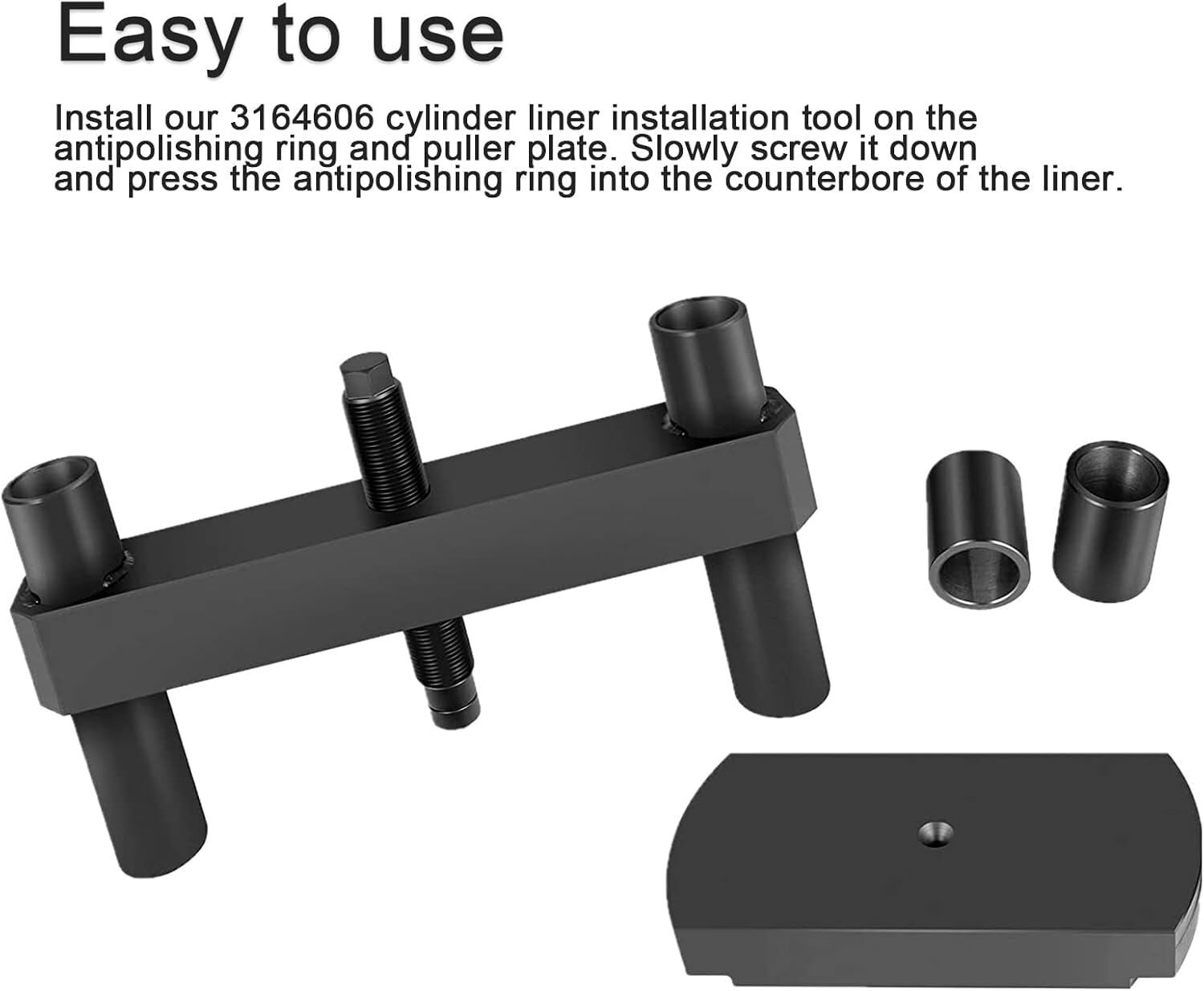 For Cummins ISX X15 3164606 Cylinder Liner Press Installer Tool Heavy Duty