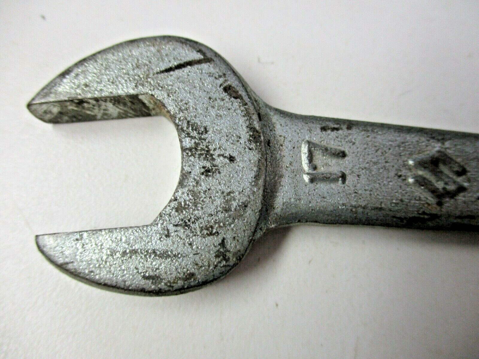 Suzuki Japan RK 14 – 17 Metric Open End Motorcycle Wrench Vintage Satin Chrome