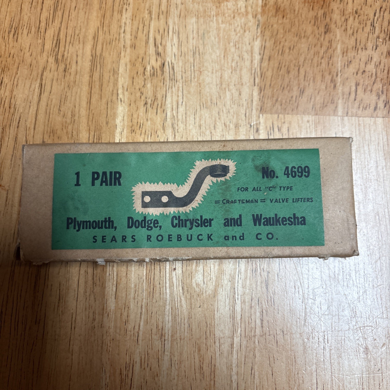 Craftsman Vintage Valve Lifters Pair 4699 Continental Type C Sear Robuck .