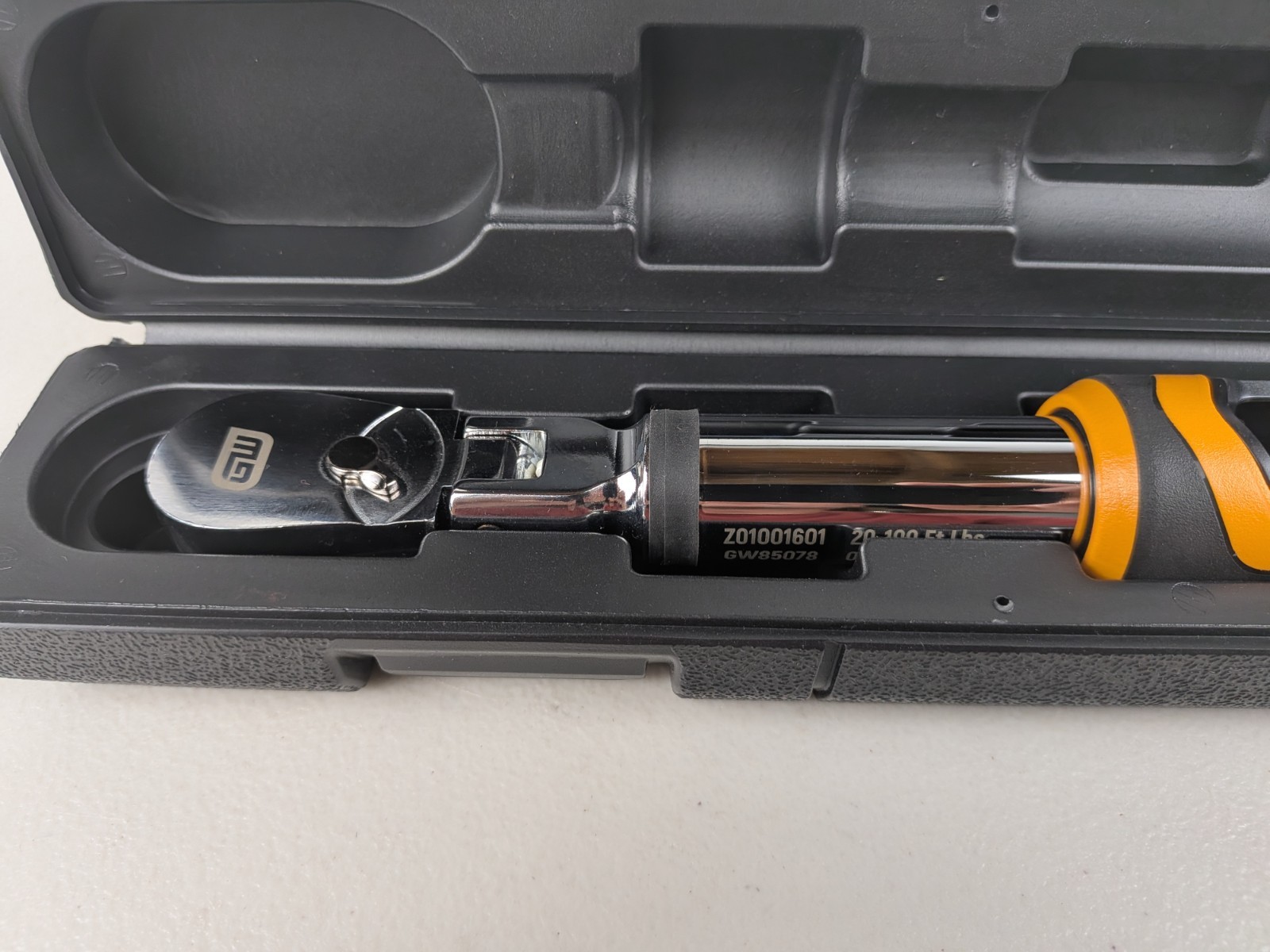 New Gearwrench 3/8″ dr Electronic Torque Wrench w/ Angle, 20-100 Ft lbs #85078