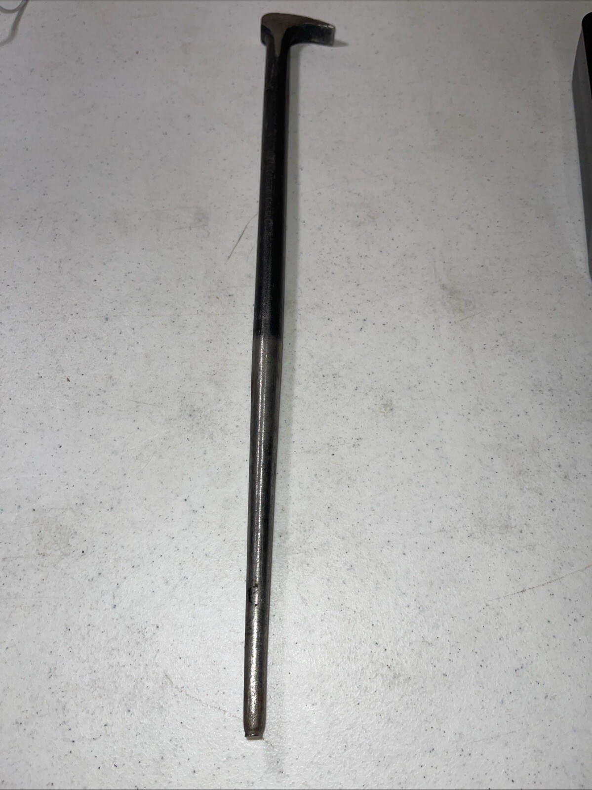 Vintage Snap-on Tools 1650 15.5” Long Black Rolling Head Lady Foot Pry Bar