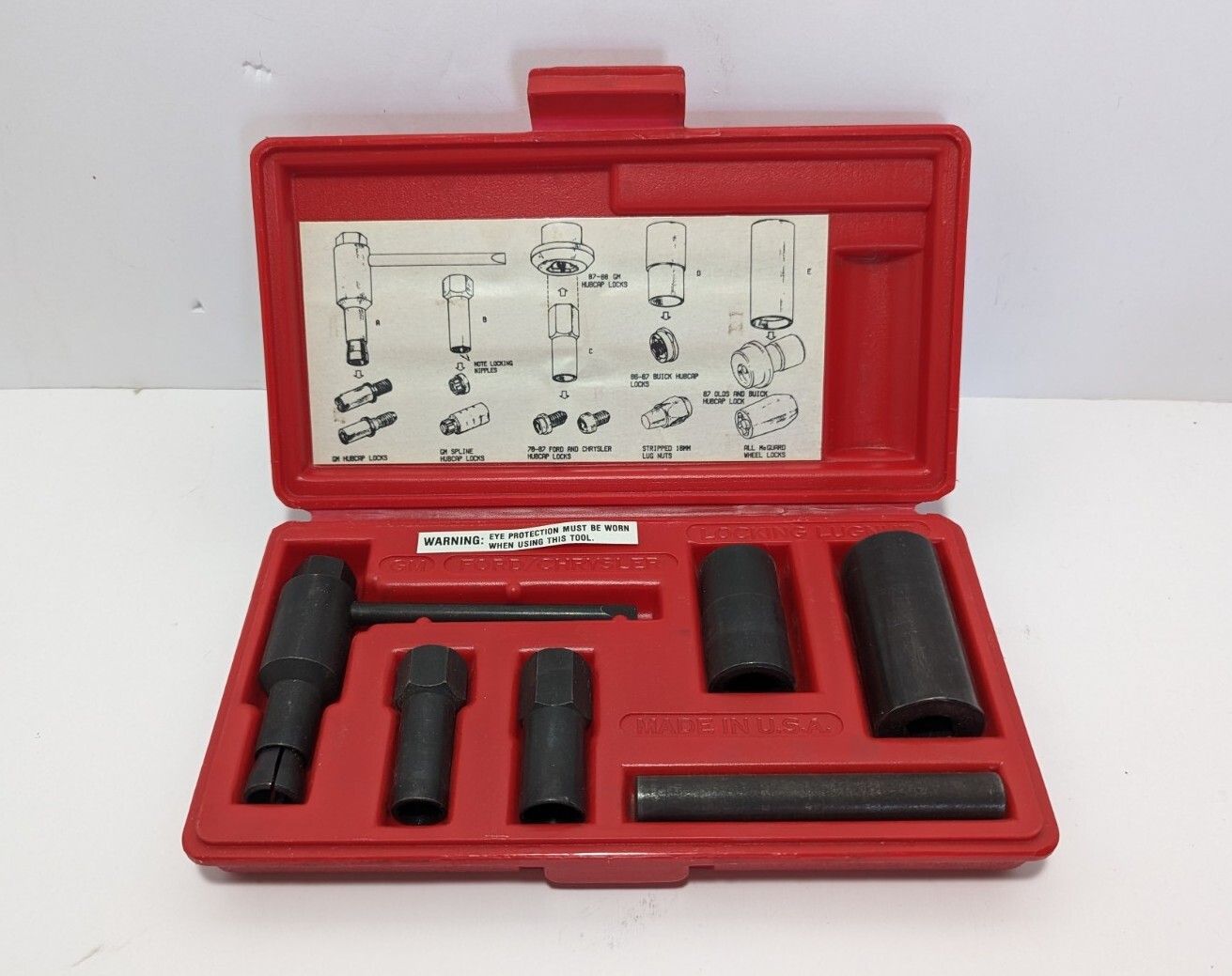 Ken-Tool 30170 Hubcap & Wheel Lock Removal Kit – GM and Ford/Chrysler