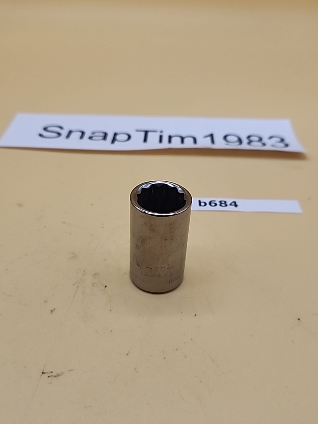 Craftsman Tools 15mm 12 Point 1/2″ Drive Socket G2 44236 USA