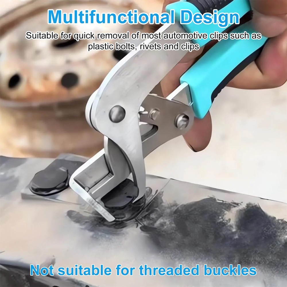 Car Clip Removal Pliers Auto Trim Door Panel Fastener Remover Lever Tool Durable