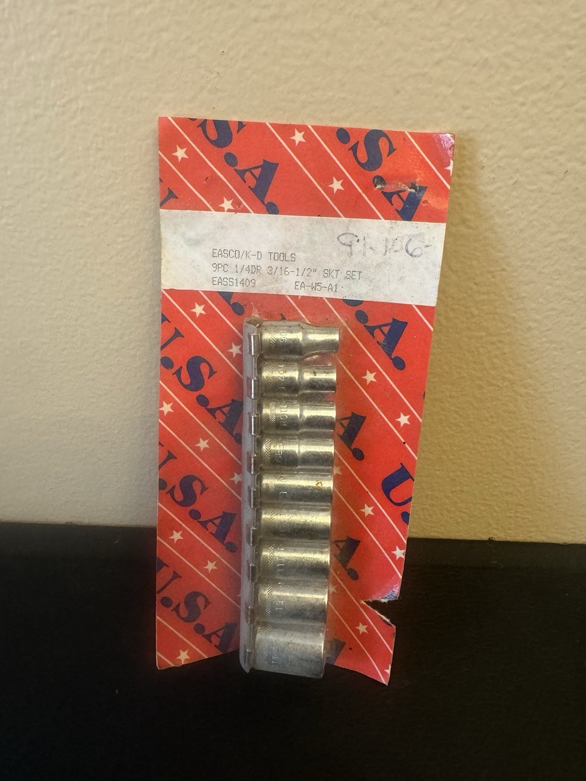 Easco Socket Set 1/4 Drive ( Brand New )