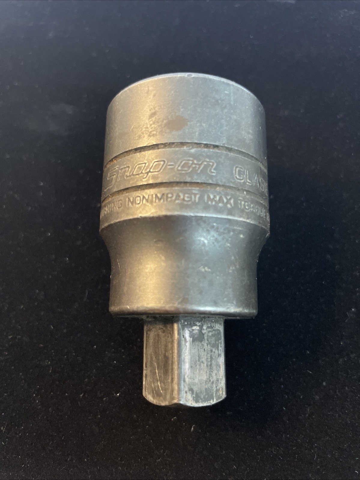 Snap On Glasie 3/4″ Female to 1/2″ Male Adapter Black Reducer – Pre Owned