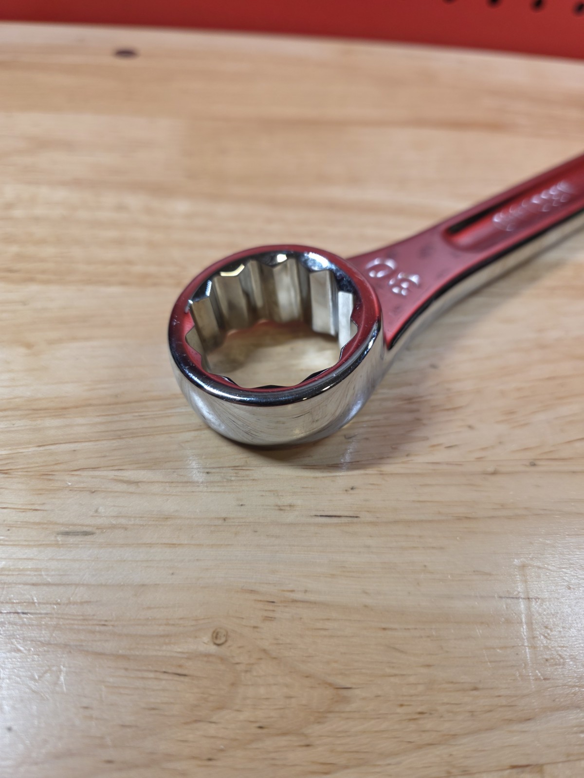 Mac Tools M30CL440 30mm Metric Standard 12-Point Chrome Combination Wrench NICE