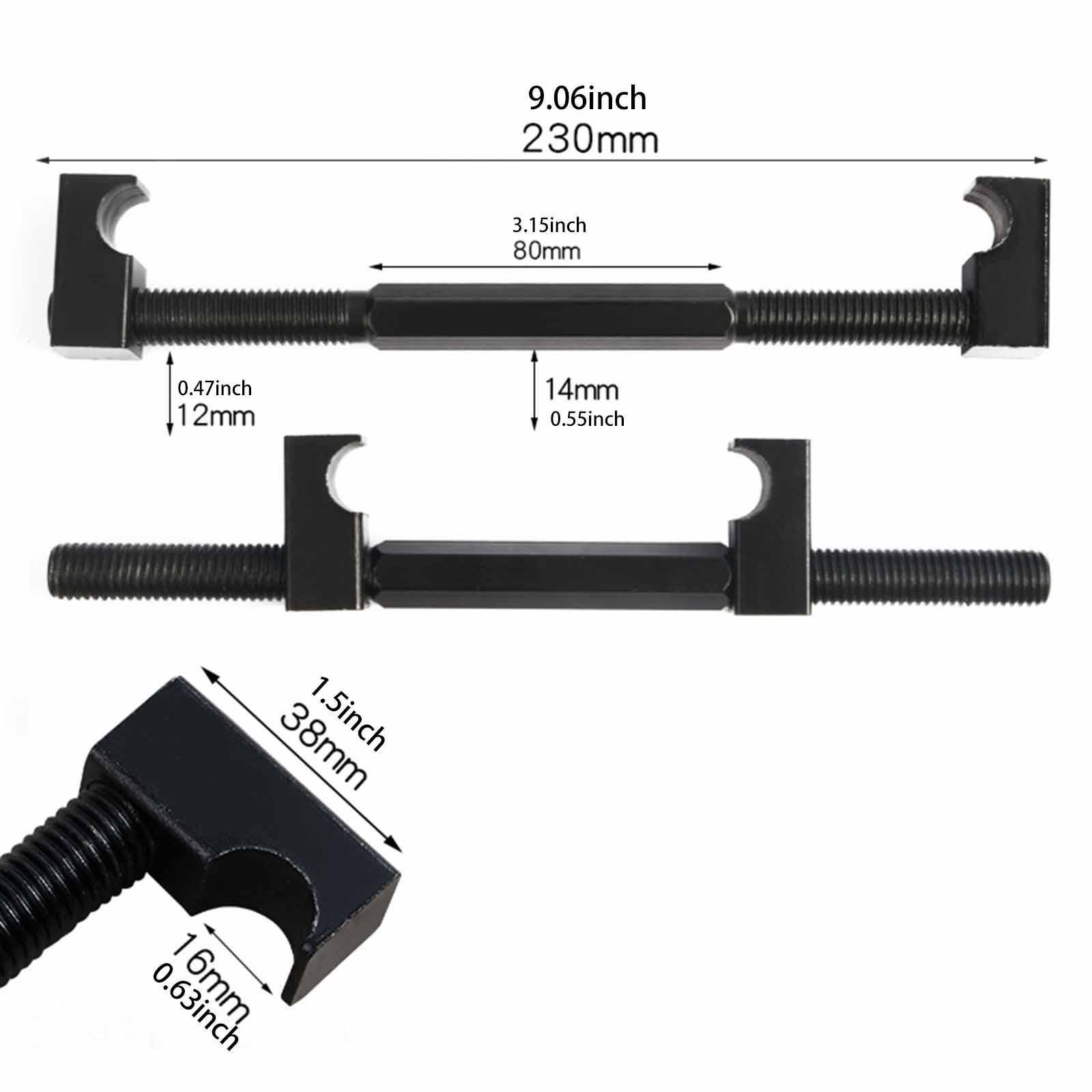 2 Pieces Coil Spring Compressor Installer Tool Sturdy Remove Coil for Trucks