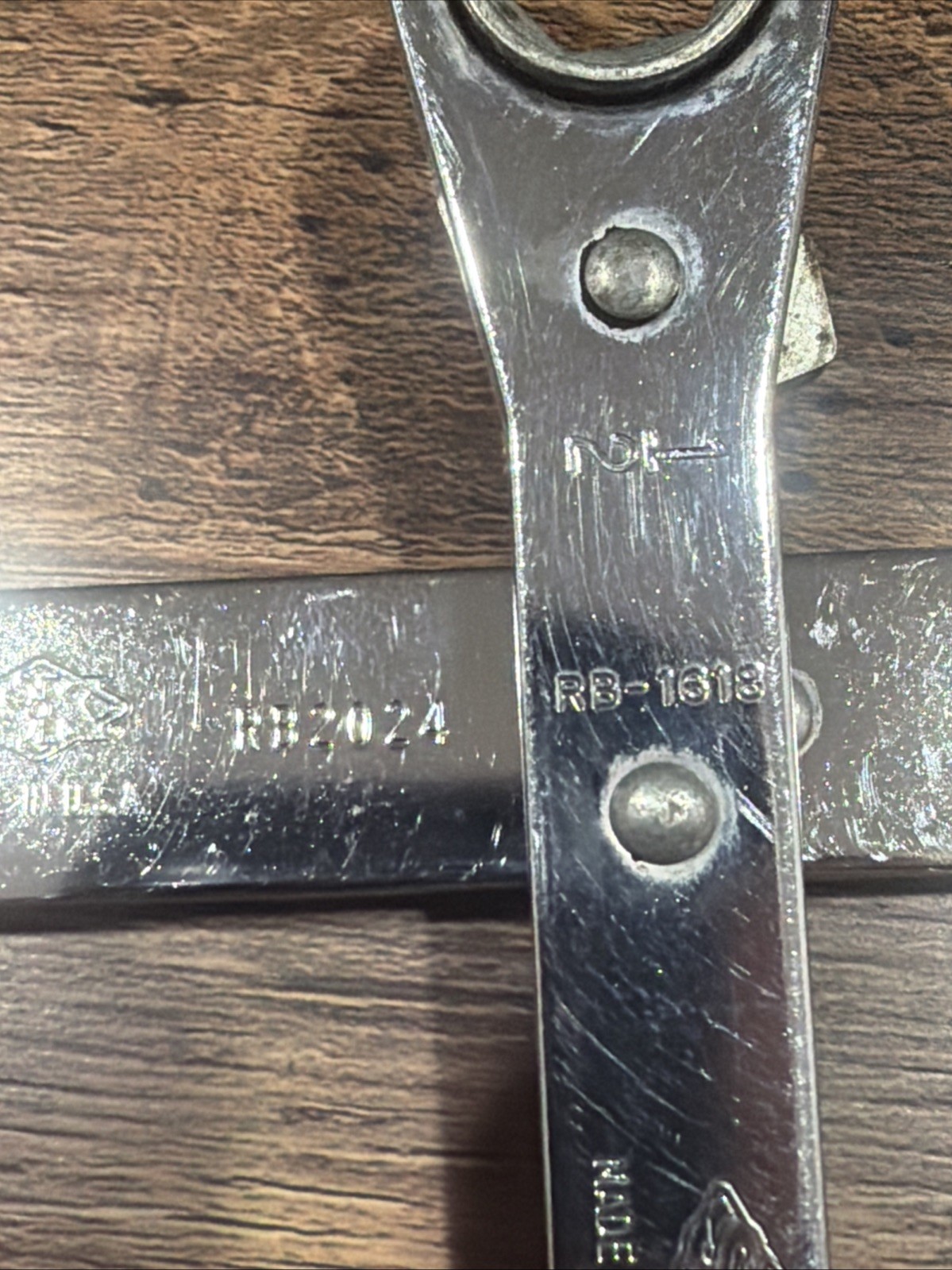 SK Tools 2pc SAE 1/2” to 9/16” Ratcheting Box End Wrench & 5/8” to 3/4” 6 & 12pt